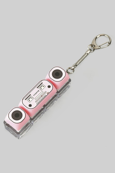 Long Boombox Three Keyboard Fidget Toy Keychain