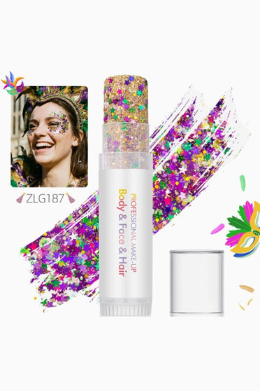 Glitter Stick For Face Body Or Hair