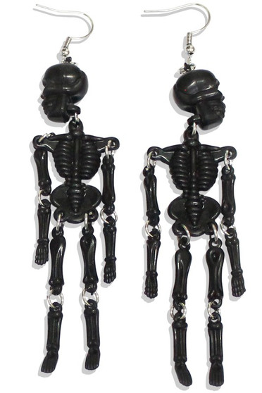 Full Skeleton Body Earrings