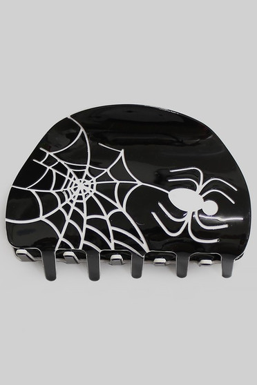 Acrylic Halloween Spider Hair Clip - #KH23592