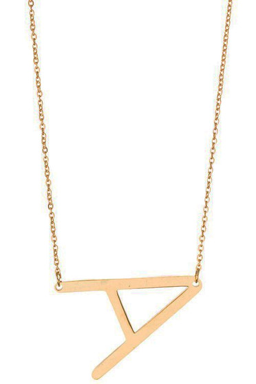 Letter Pendant
