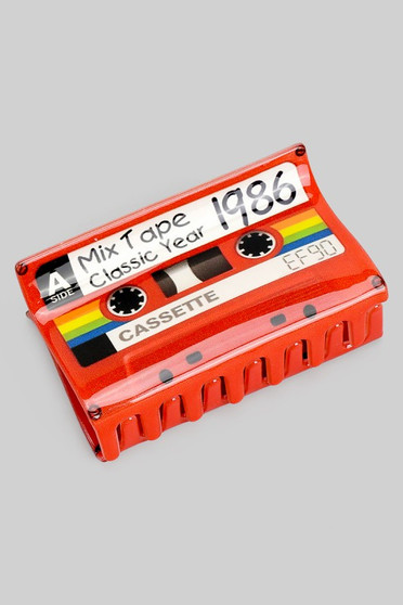 Vintage Classic Mixtape Hair Clip