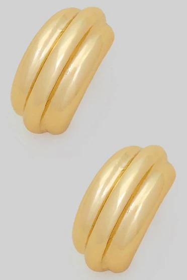 Dainty Triple Stack Hoops