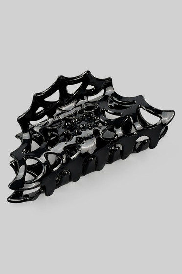 Lightweight Acrylic Spider Web Hair Clip