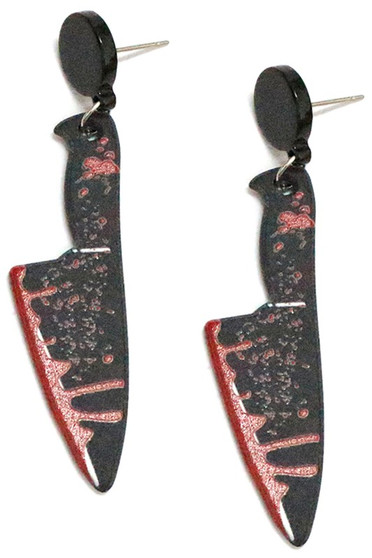 Bloody Knife Earrings - #KE20647
