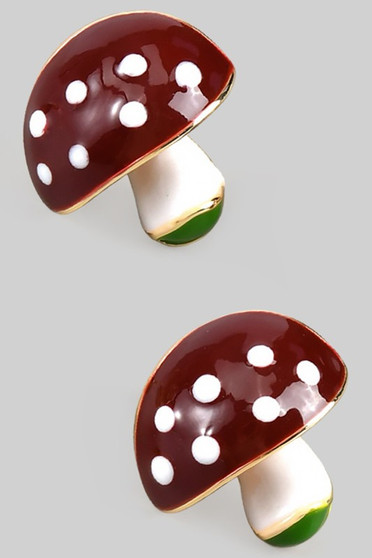 Lacquered Mushroom Studs
