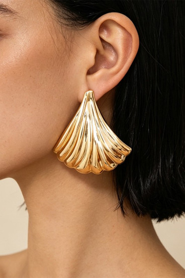 Fanned Out Drop Earrings