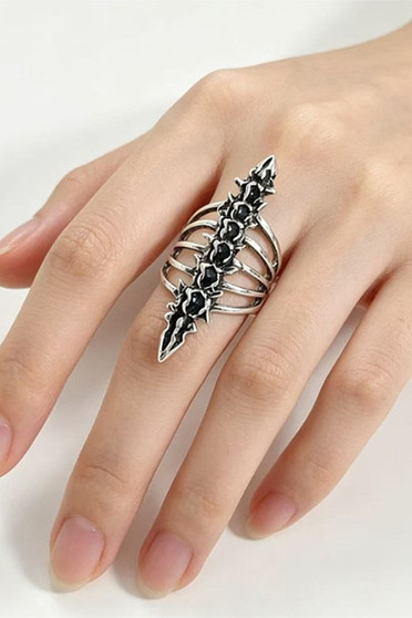 Gothic Vertebrae Ring