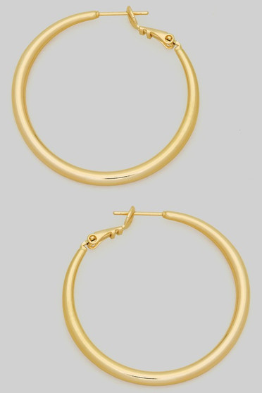 Must Have Essential One And A Half Inch Brass Hoops