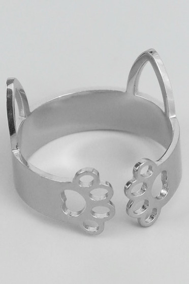 Cat Ears And Paws Ring
