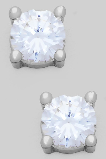 Essential Round Cz Studs