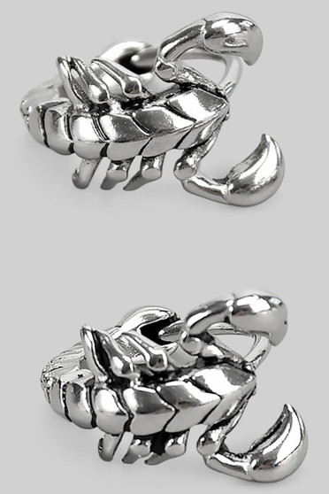 Scorpion Hoop Earrings