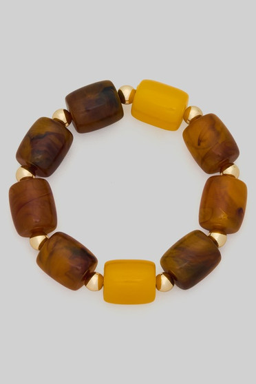 Multi Beaded Stretch Bracelet