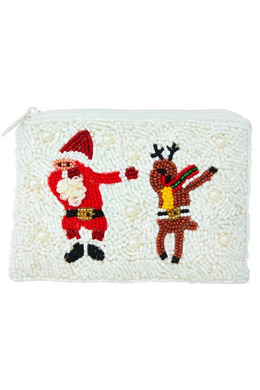 Santa Reindeer Coin Wallet