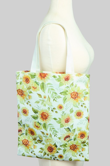 Sunflower Canvas Tote Bag