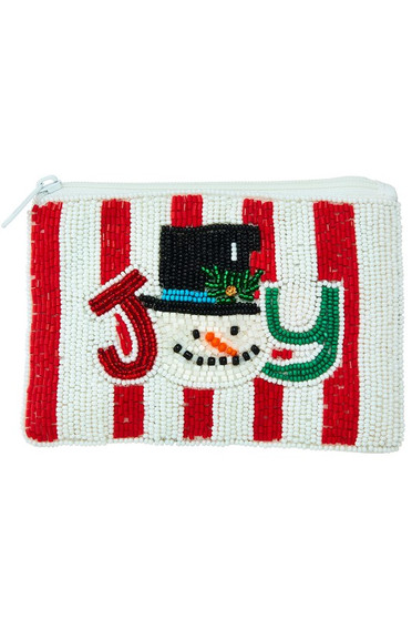 Joy Snowman Coin Wallet