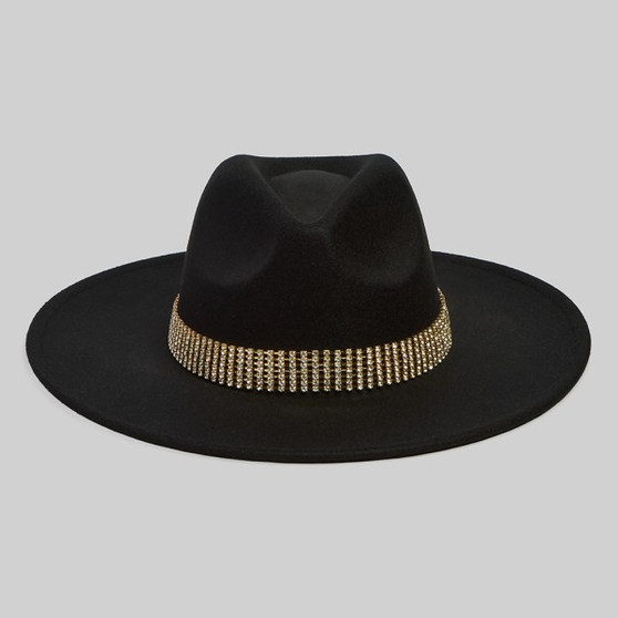 Wide Brim Fedora Hat