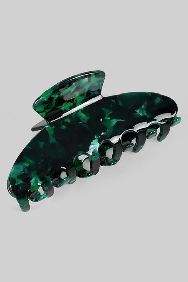 Sturdy Marbled Acrylic Hair Clip
