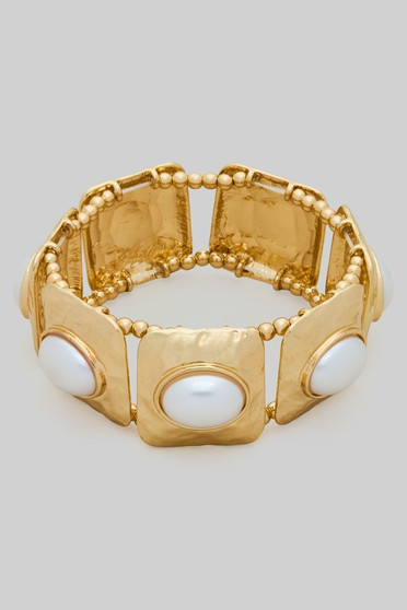 Pearl Ccb Elastic Bracelet