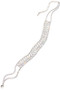 Cz Chevron Choker Necklace