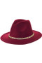 Chain Fedora Hat