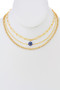 Layered Evil Eye Choker Necklace