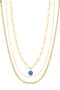 Layered Evil Eye Choker Necklace