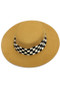 Checkered Belt Hat