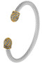 Twist Cable Cuff Bracelet - #FB1264-0