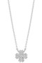 Diamond Clover Pendant Necklace - #IN21766