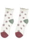 Strawberry Nylon Ruffle Socks - #KL16214