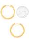 Hollow Endless Hoop Earrings - #HE11005