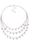 Diamond Layered Bridal Necklace