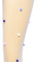 Polka Dots Fishnet Stockings