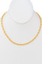 Round Link Chain Necklace - #GN7986