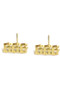 Angel Number 666 Stud Earrings