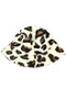 Furry Leopard Print Bucket Hat - #KC18032