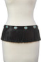 Leather Tassel Western Belt