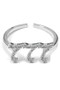 Rhinestone Angel Number Ring - #KR18499-RH