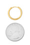 Solid Endless Hoop Earrings - #GE9420-BOX