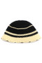 Stripe Crochet Bucket Hat