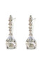 Teardrop Gem Dangle Earrings
