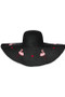 Flamingo And Heart Summer Hat 
