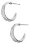 Quilt Dainty Hoop Earrings