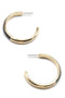 Colored Enamel Hoop Earrings