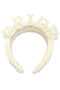 Faux Pearl Bride Headband
