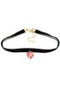 Rainbow Heart Charm Choker Necklace