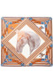 Horse Diamond Design Twill Scarf