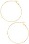 Delicate Texture Hoop Earrings - #GE9386
