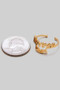 14K Gold Dipped I Love You Mom Ring